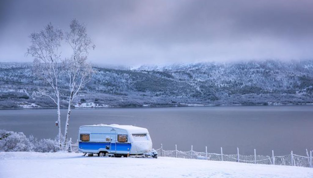 winter rv camping